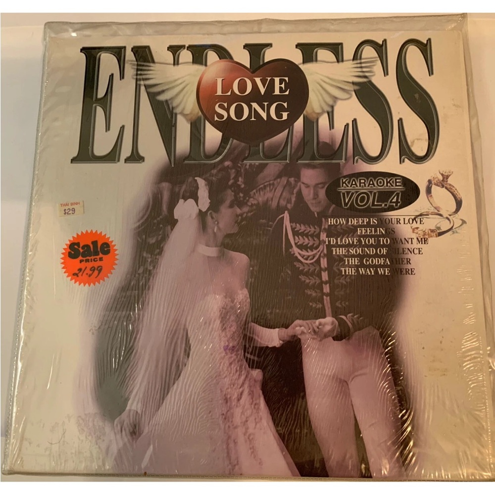 Endless love song vol 4‎ laserdisc video karaoke